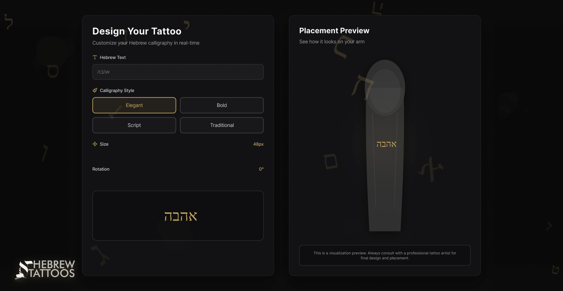 Hebrew Tattoos